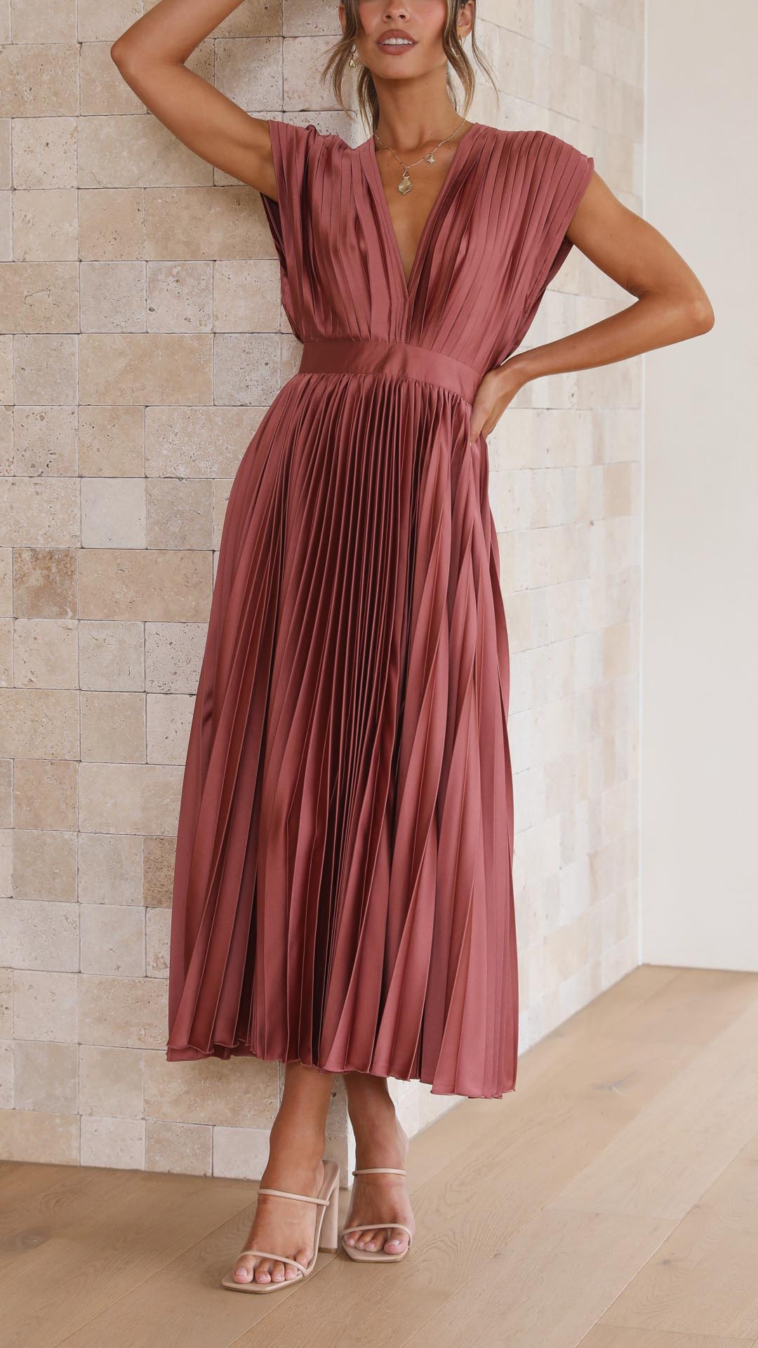 Elvira™ | Abito plissettato elegante