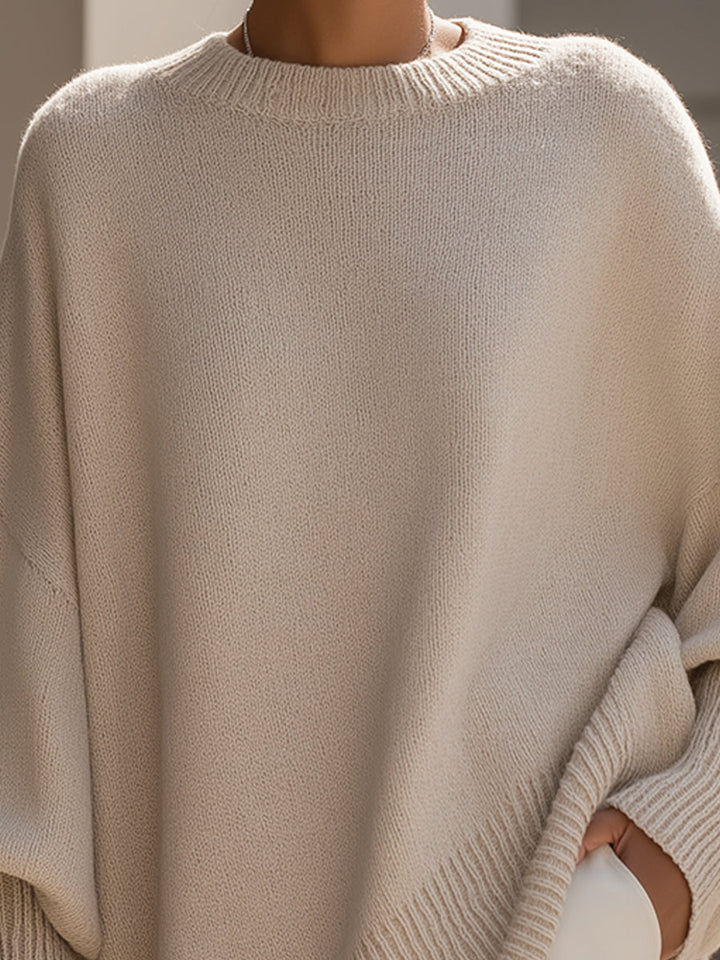Amelda™ | Maglione poncho oversize