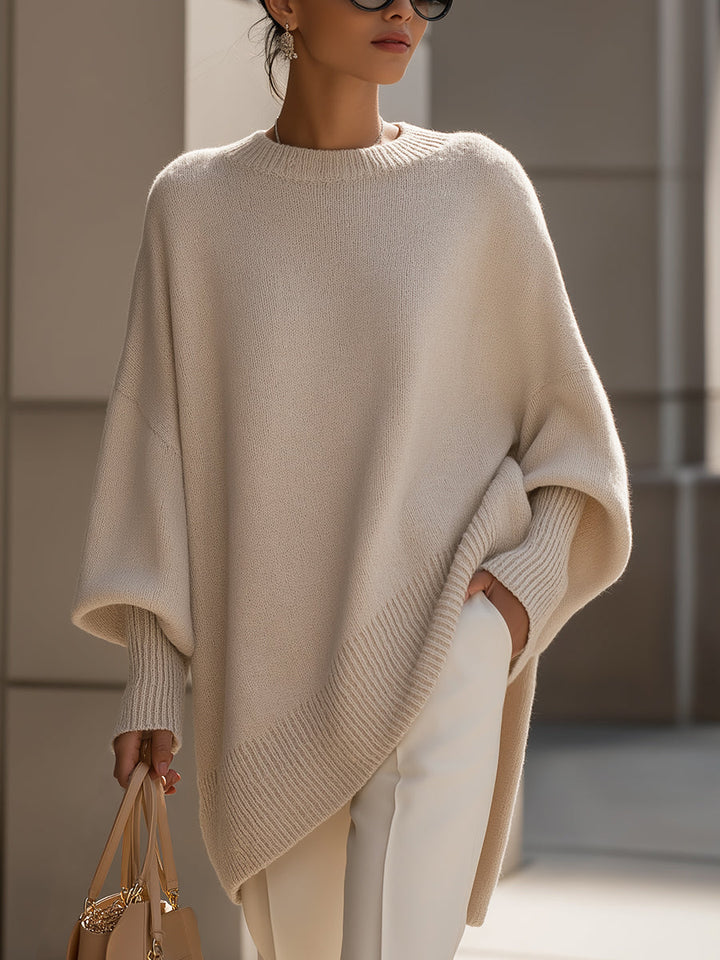 Amelda™ | Maglione poncho oversize