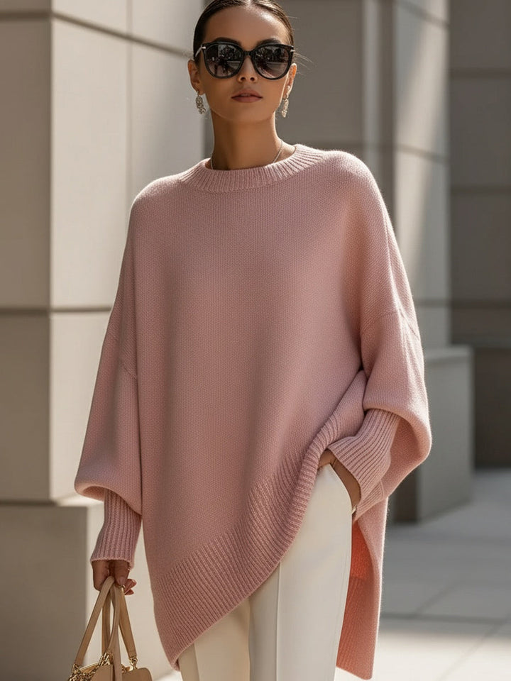 Amelda™ | Maglione poncho oversize