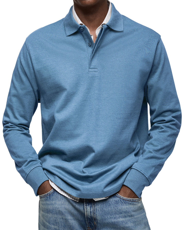 Renato™ | Polo Uomo a Maniche Lunghe