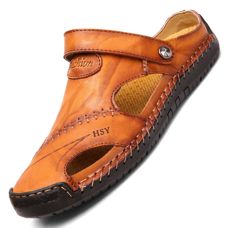 Enzo™ | Sandali Ortopedici in Pelle