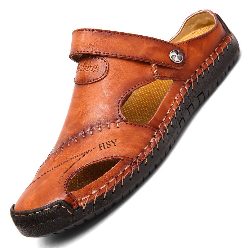 Enzo™ | Sandali Ortopedici in Pelle