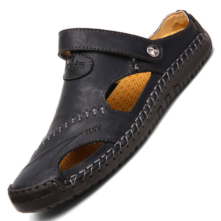 Enzo™ | Sandali Ortopedici in Pelle