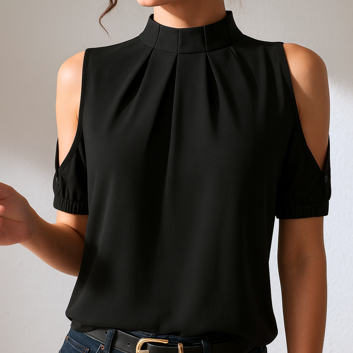 Isotta™ | Blusa Elegante con Pieghe