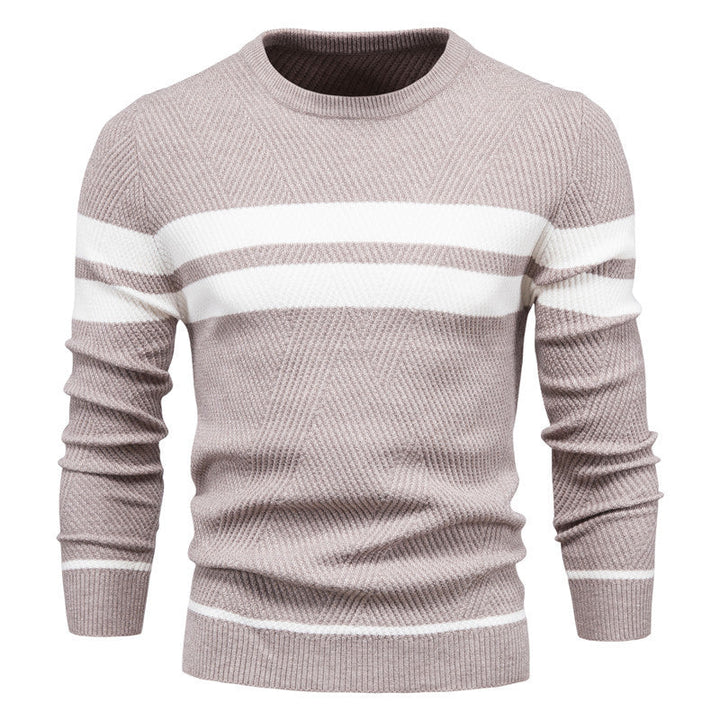 Luigi™ | Maglia a righe con scollo rotondo