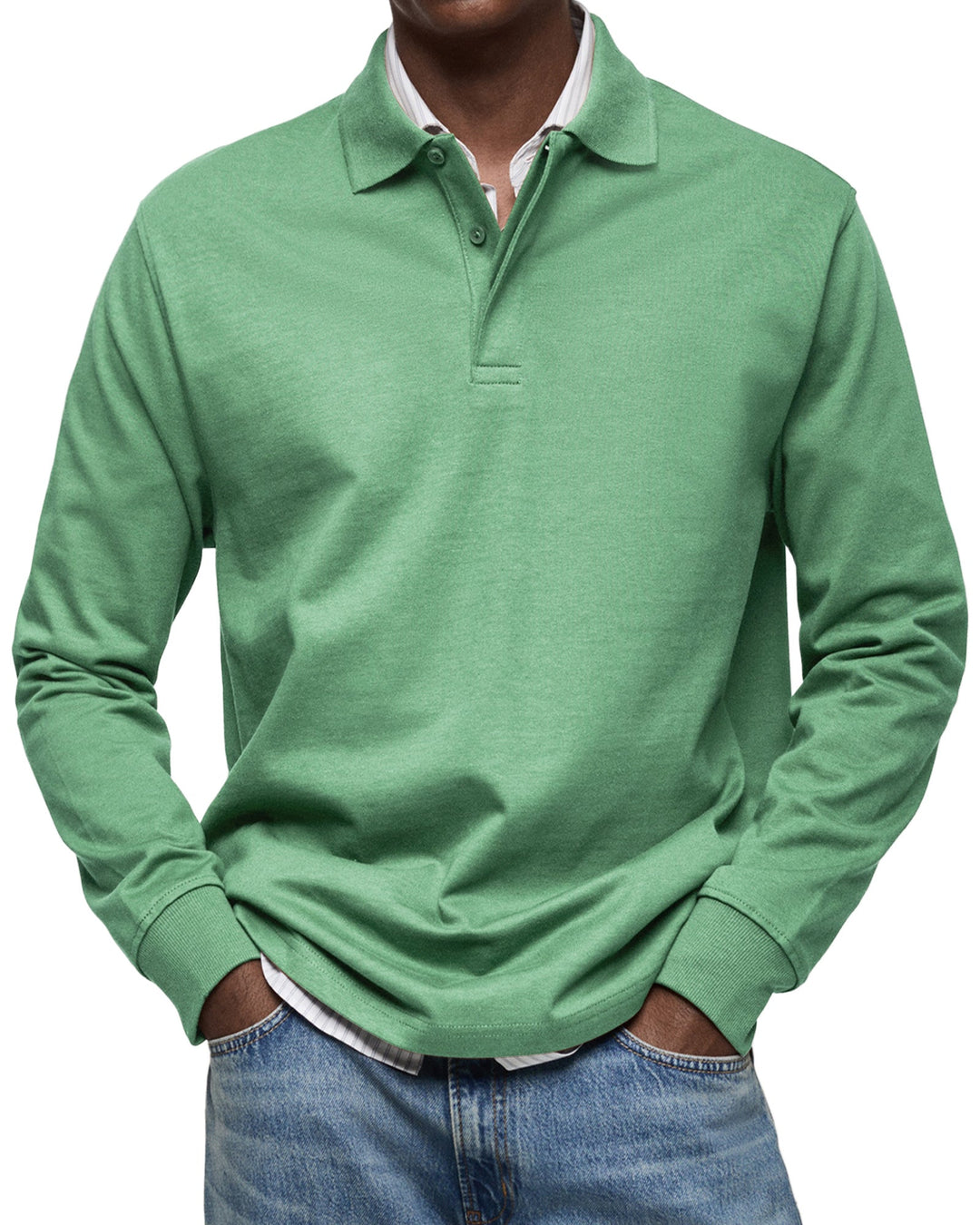 Renato™ | Polo Uomo a Maniche Lunghe