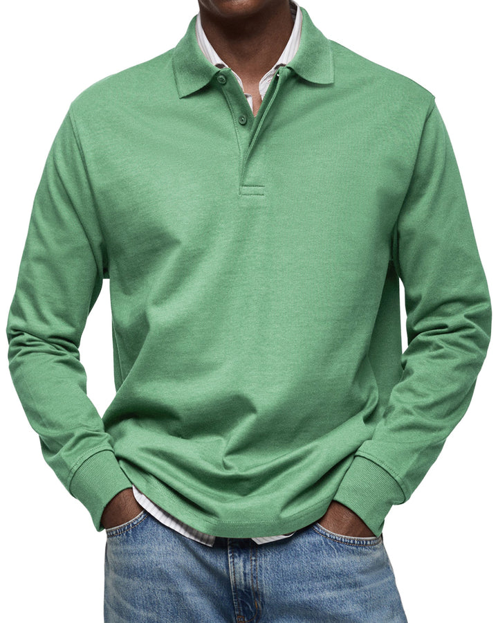 Renato™ | Polo Uomo a Maniche Lunghe