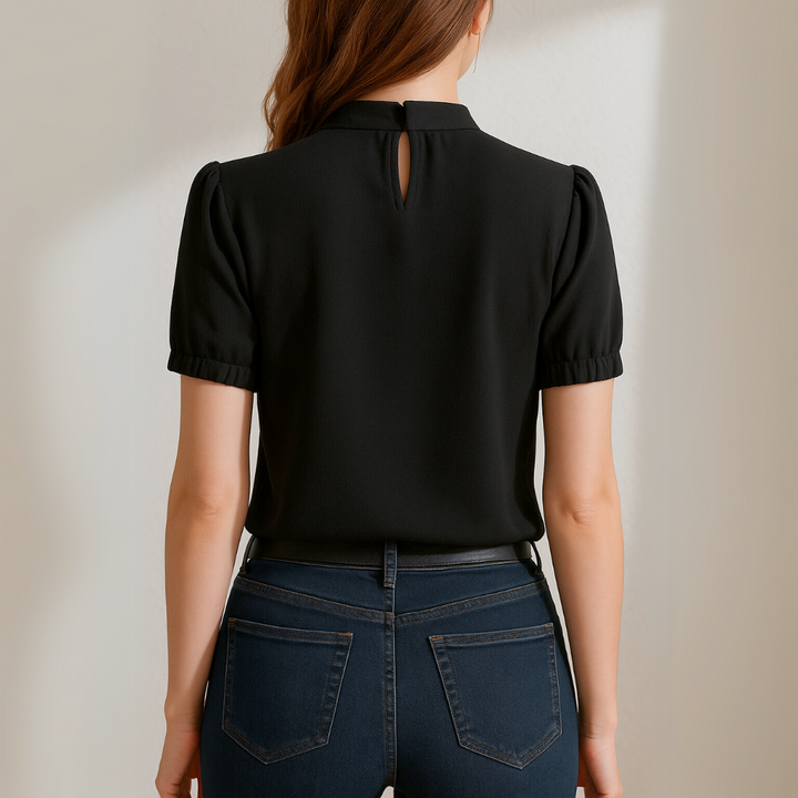 Isotta™ | Blusa Elegante con Pieghe