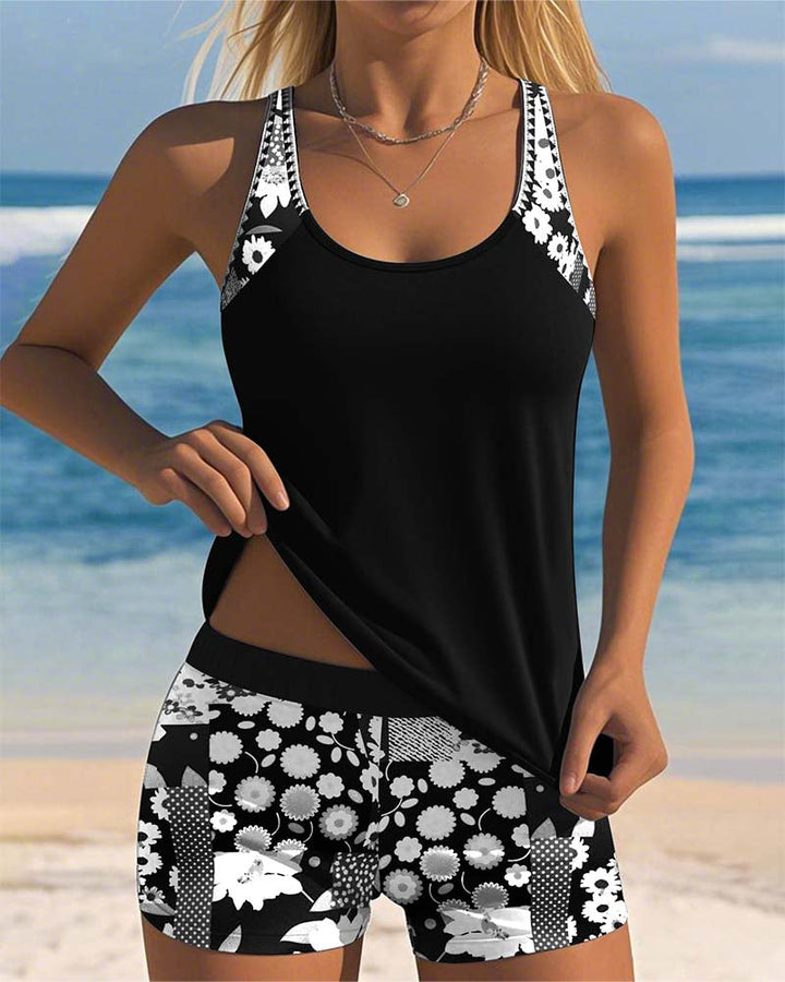 Paola™ | Costume Due Pezzi con Top e Short