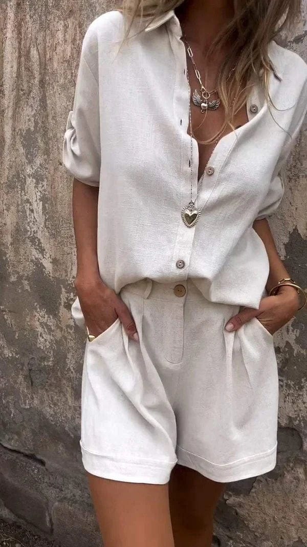 Artemisia™ | Completo in lino leggero