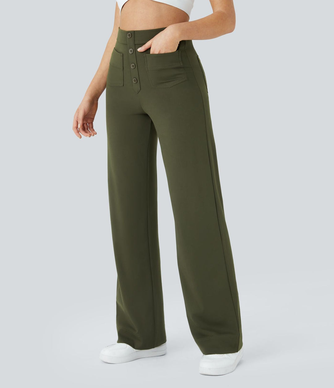 Doriana™ | Pantaloni a vita alta