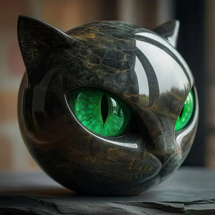 Giada™ | Scultura Artistica Testa di Gatto