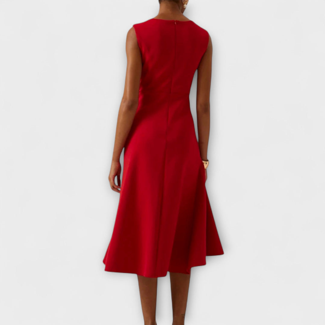 Arianna™ | Abito Midi Asimmetrico Elegante
