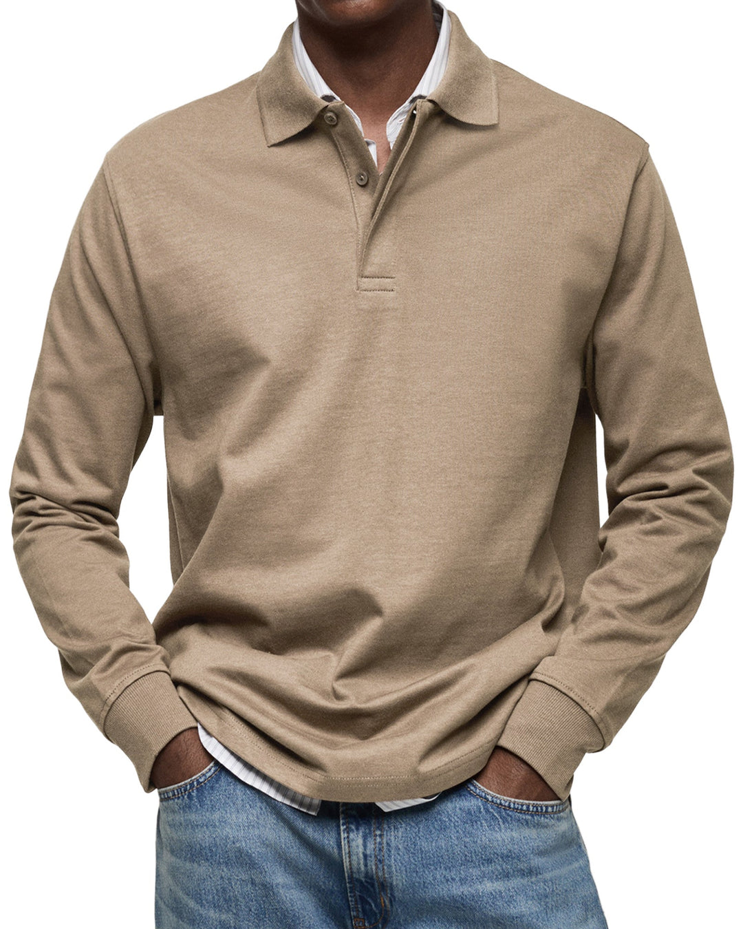 Renato™ | Polo Uomo a Maniche Lunghe