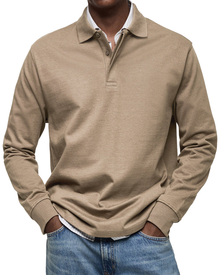 Renato™ | Polo Uomo a Maniche Lunghe