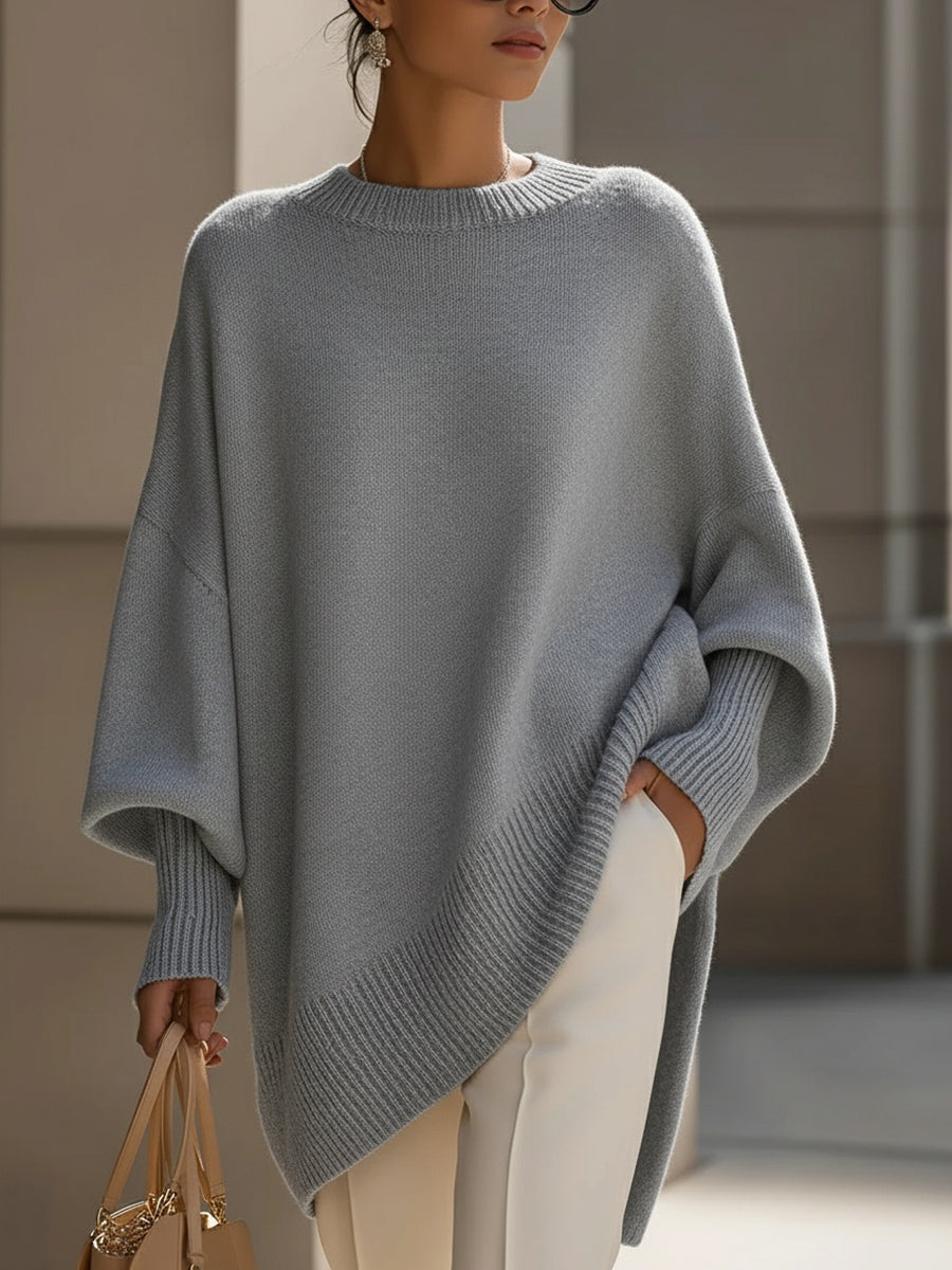 Amelda™ | Maglione poncho oversize