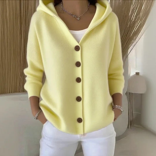 Lucy™ | Cardigan con Cappuccio Elegante