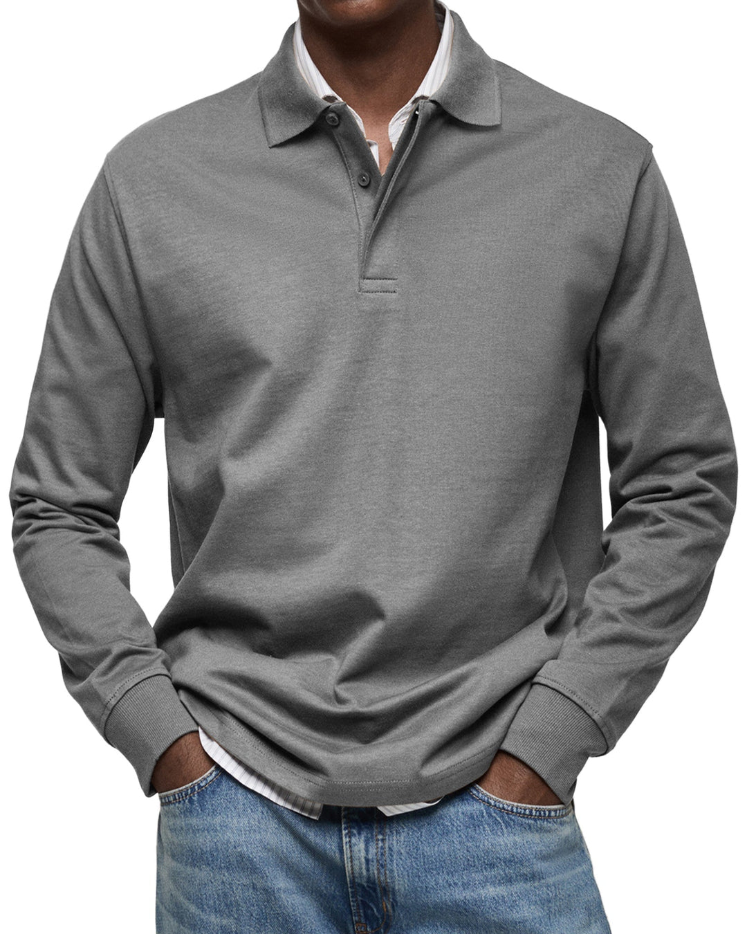 Renato™ | Polo Uomo a Maniche Lunghe