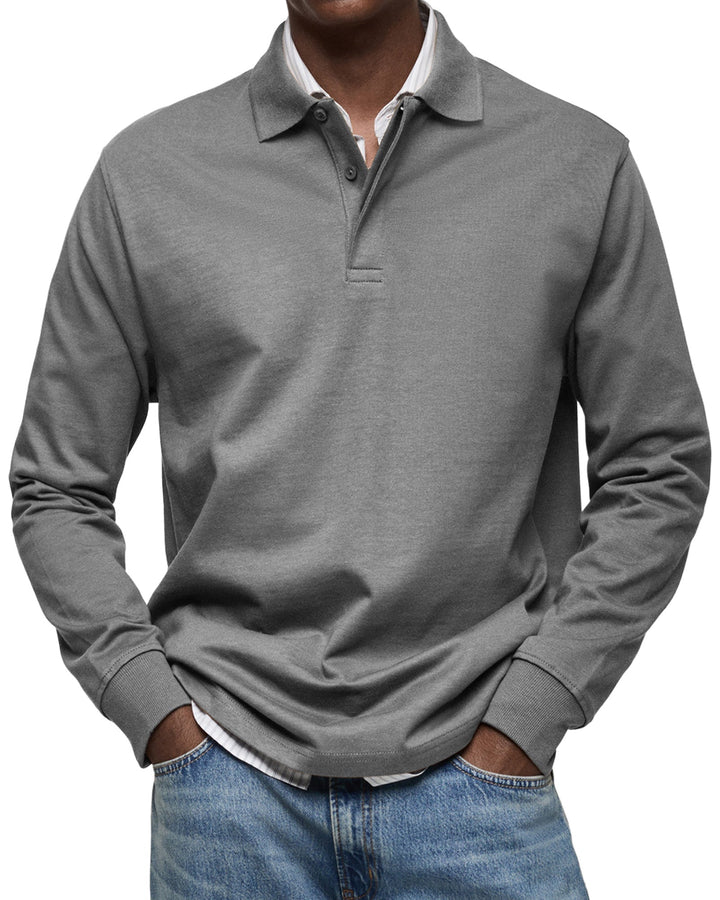 Renato™ | Polo Uomo a Maniche Lunghe