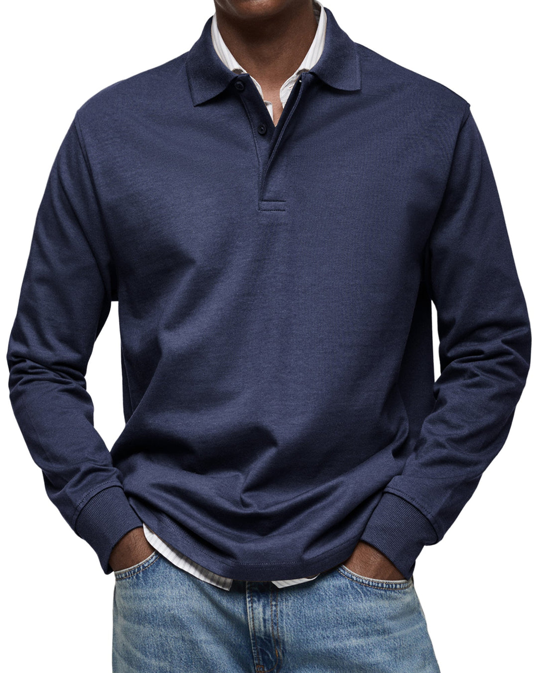 Renato™ | Polo Uomo a Maniche Lunghe