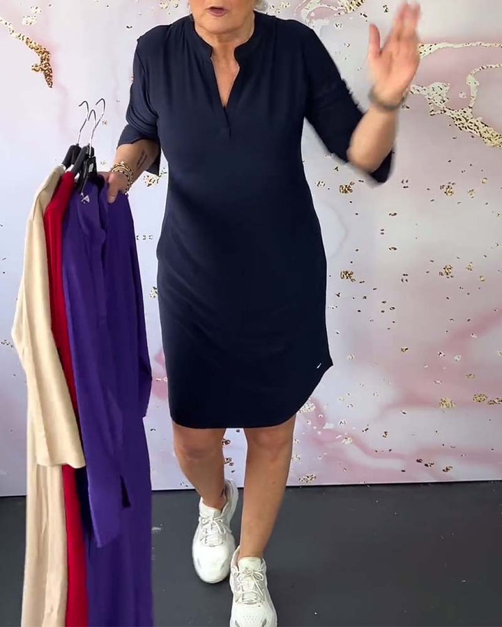 Carina™ | Abito con scollo a V