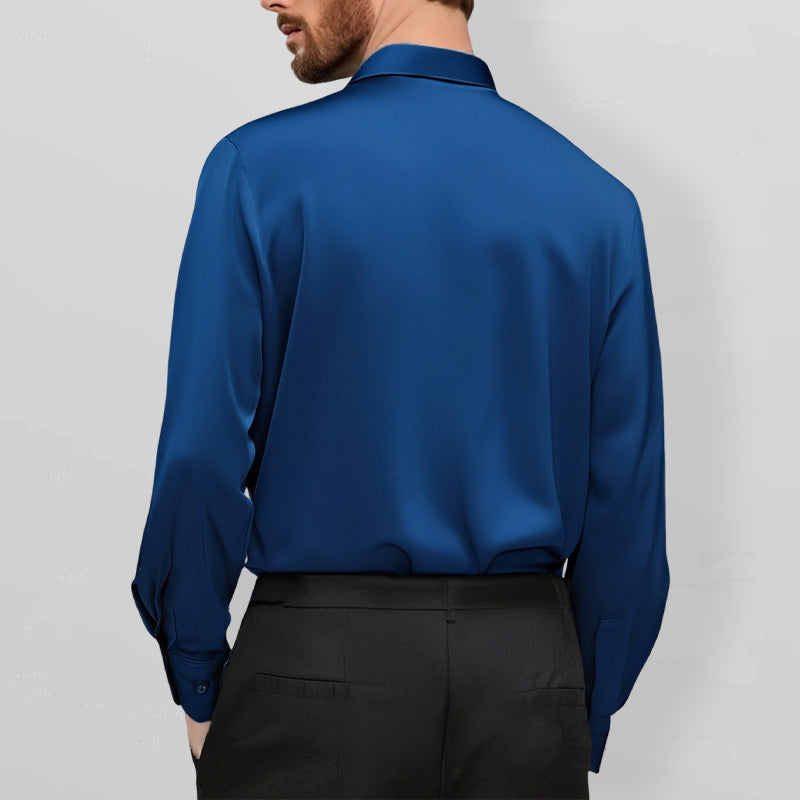Luca™ | Camicia Elasticizzata Senza Stiro