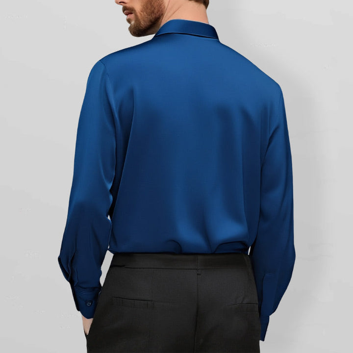 Luca™ | Camicia Elasticizzata Senza Stiro