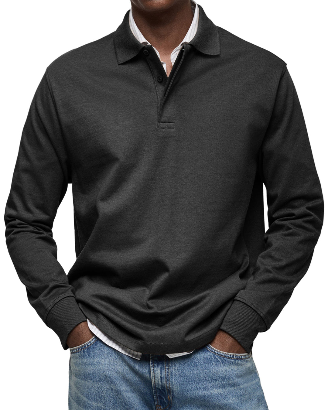 Renato™ | Polo Uomo a Maniche Lunghe