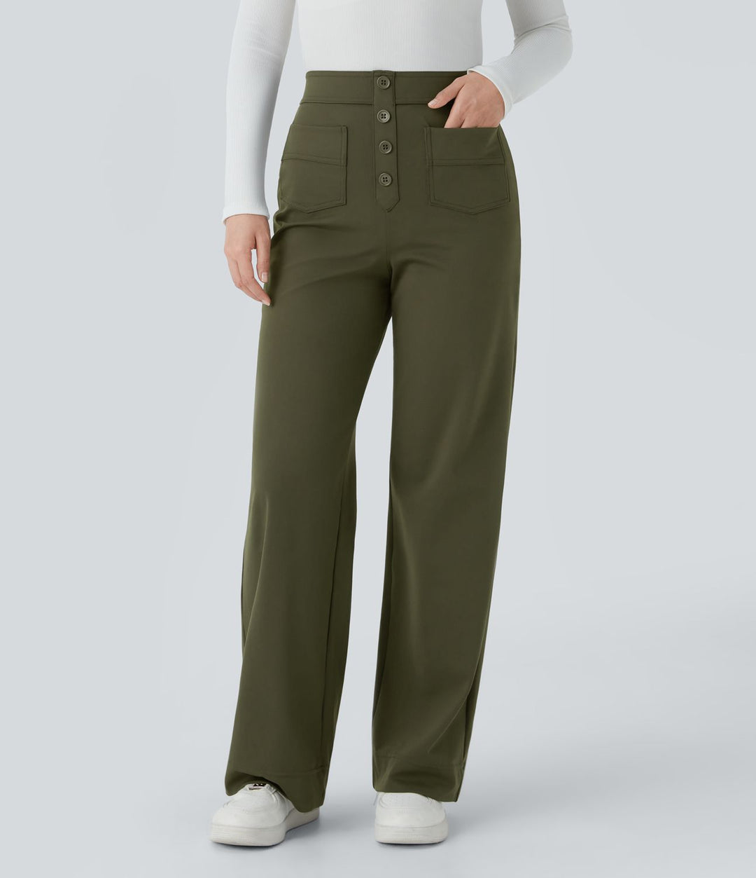 Doriana™ | Pantaloni a vita alta