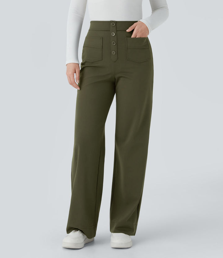Doriana™ | Pantaloni a vita alta