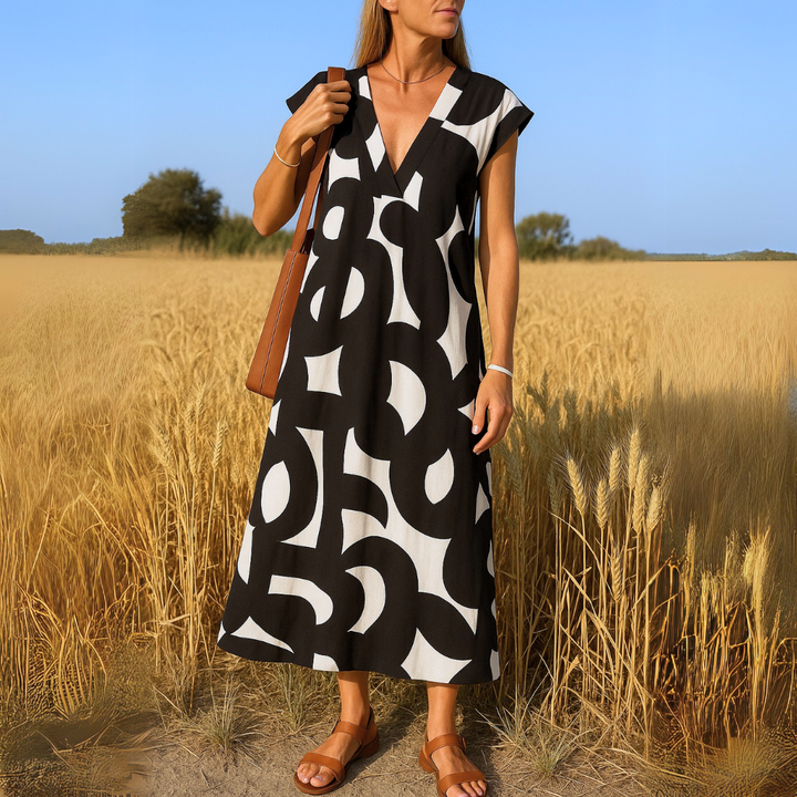 Allegra™ | Abito con Scollo a V