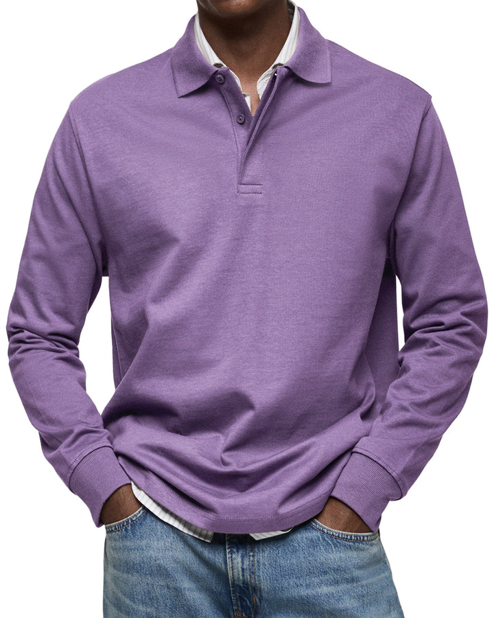 Renato™ | Polo Uomo a Maniche Lunghe