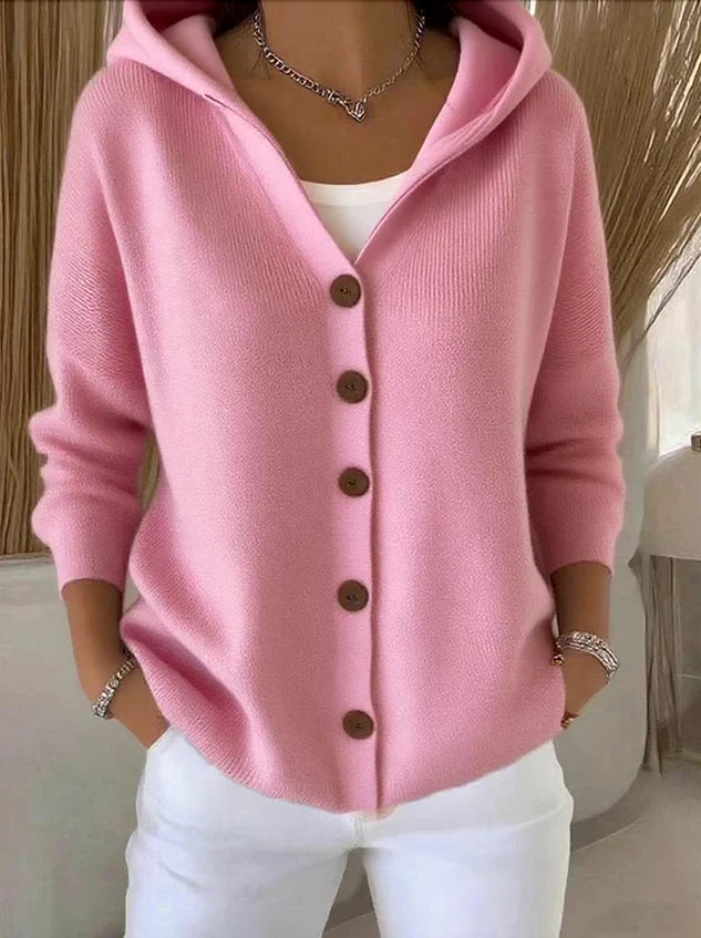 Lucy™ | Cardigan con Cappuccio Elegante