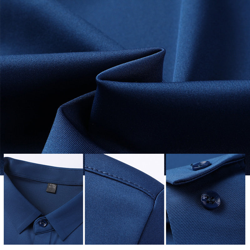 Luca™ | Camicia Elasticizzata Senza Stiro