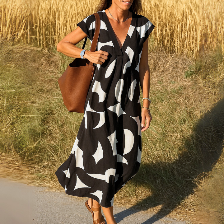 Allegra™ | Abito con Scollo a V