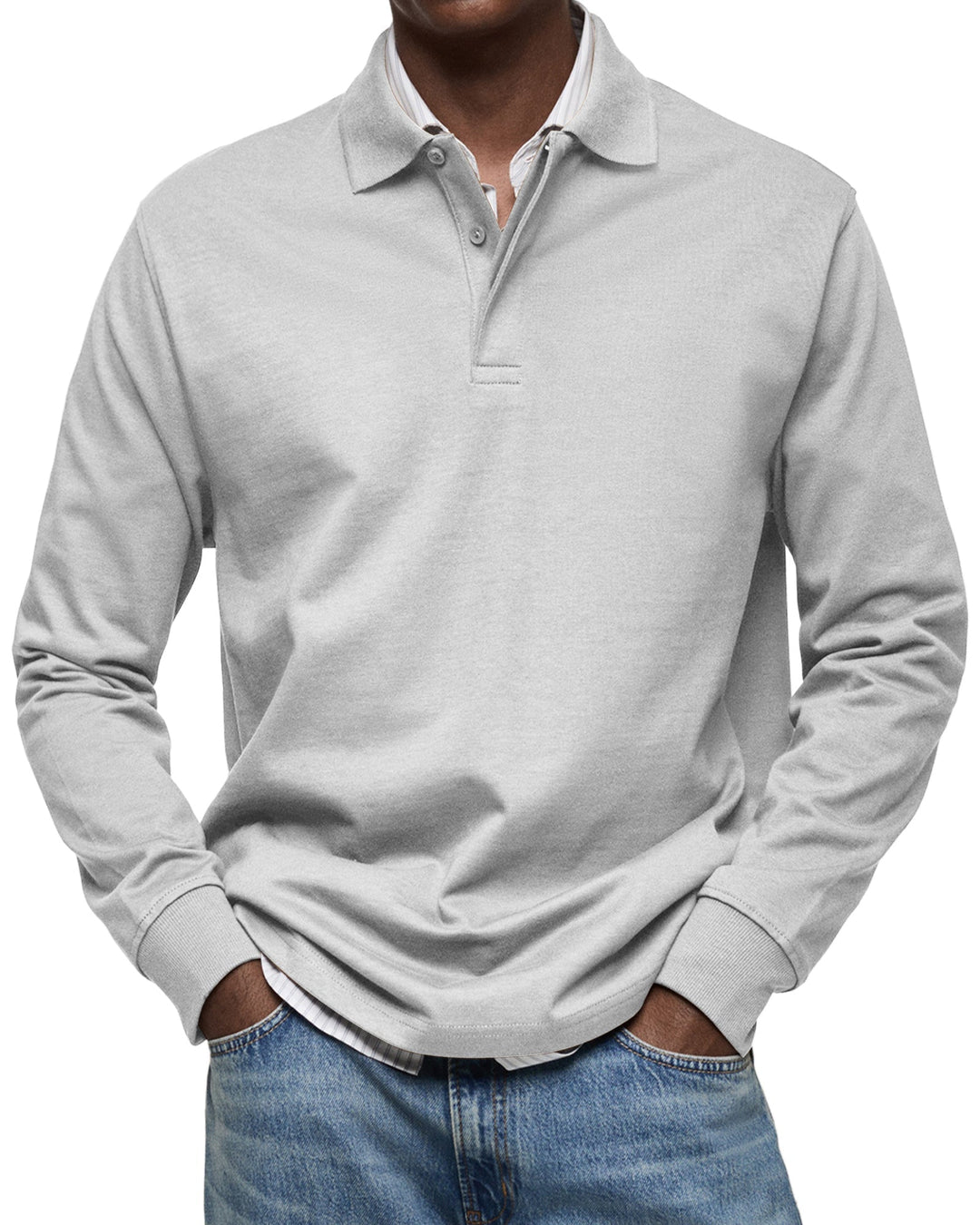 Renato™ | Polo Uomo a Maniche Lunghe