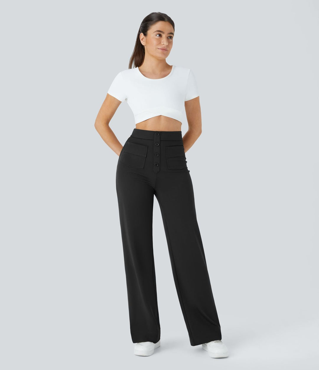 Doriana™ | Pantaloni a vita alta