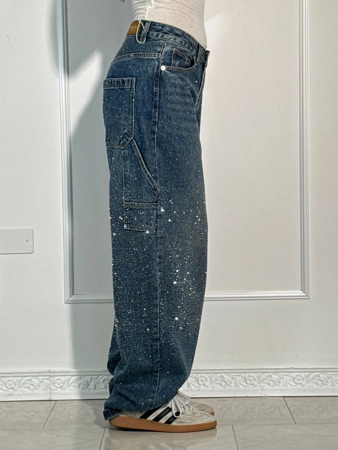 Mariella™ | Jeans in denim lucido