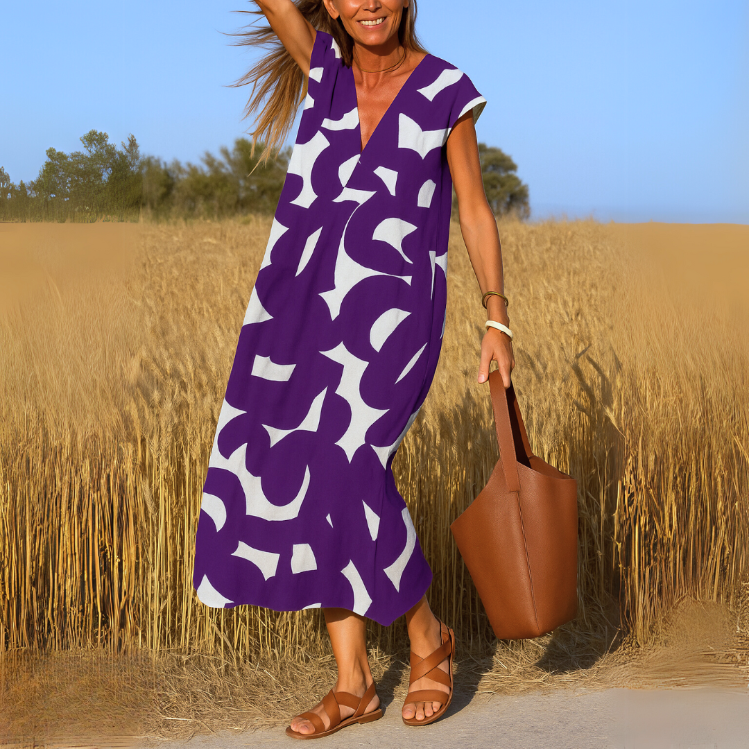 Allegra™ | Abito con Scollo a V
