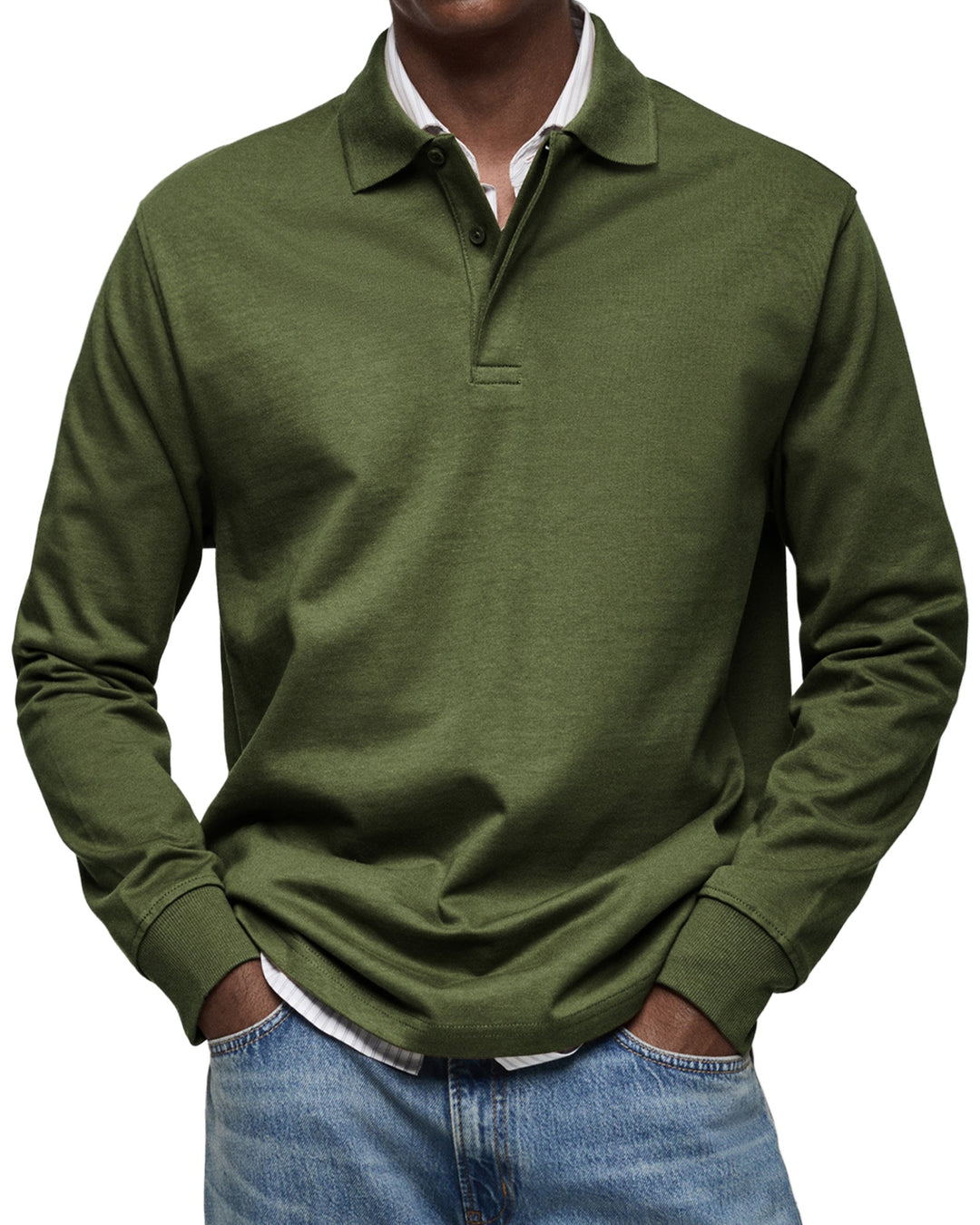 Renato™ | Polo Uomo a Maniche Lunghe