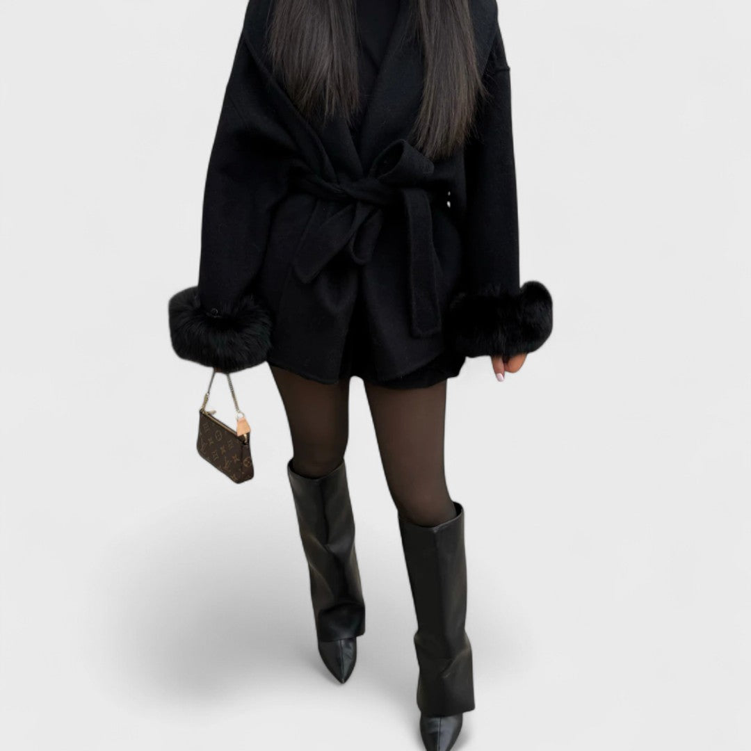 Angelina™ | Cappotto elegante in lana