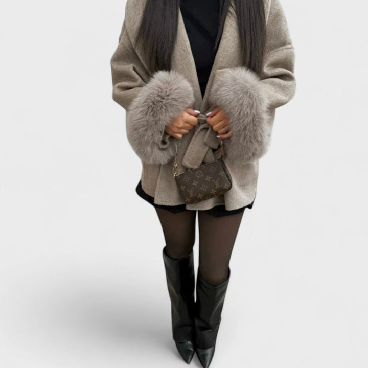 Angelina™ | Cappotto elegante in lana