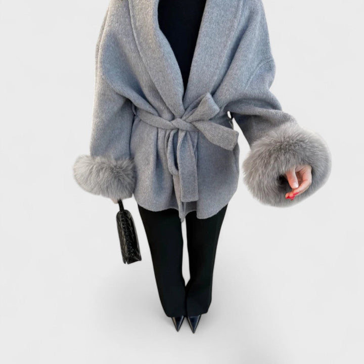 Angelina™ | Cappotto elegante in lana