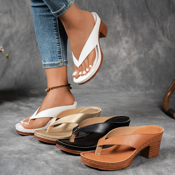 Marta™ | Sandali Ortopedici con Tacco
