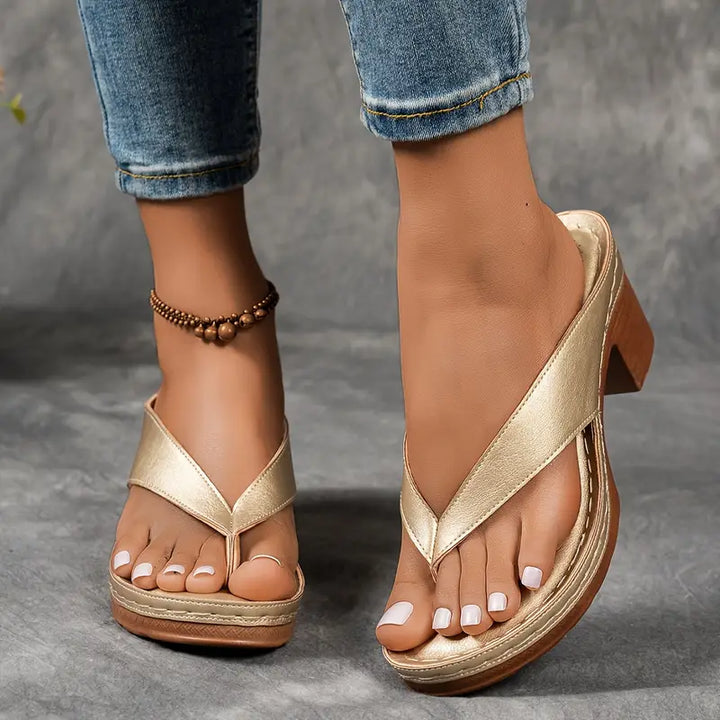 Marta™ | Sandali Ortopedici con Tacco