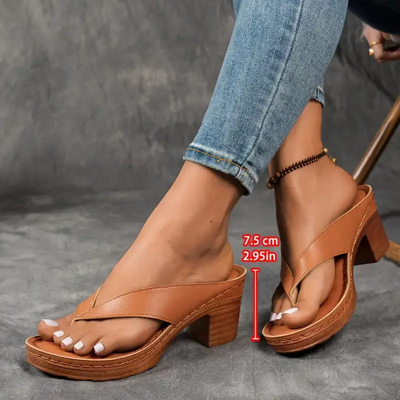 Marta™ | Sandali Ortopedici con Tacco