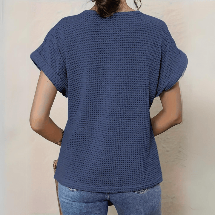 Grazia™ | Blusa Elegante con Dettagli in Pizzo