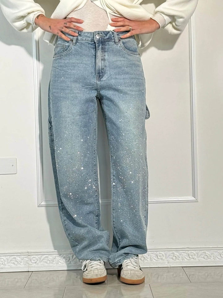 Mariella™ | Jeans in denim lucido