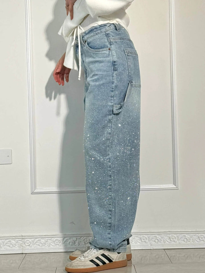 Mariella™ | Jeans in denim lucido